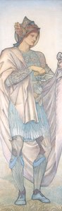 Saint Martin coupant son manteau - Edward Burne Jones